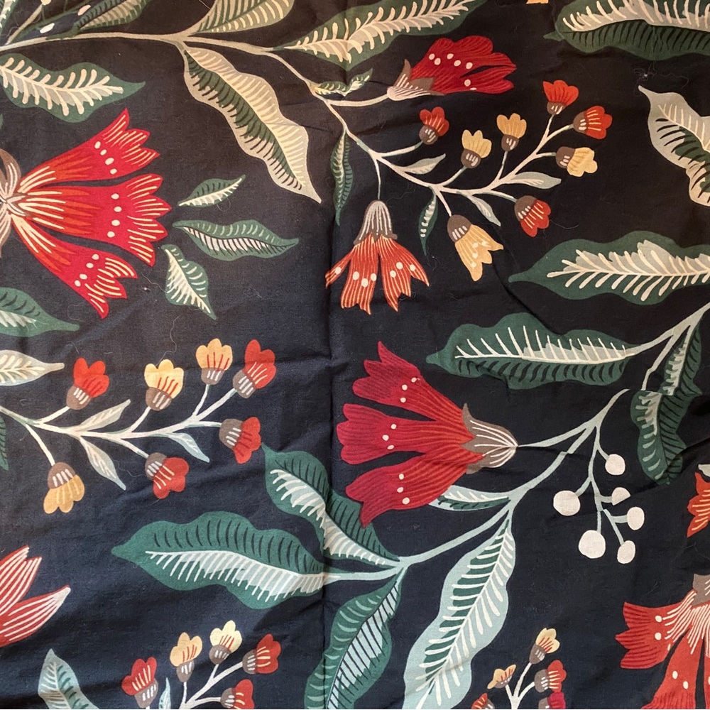 Ikea queen cotton duvet set